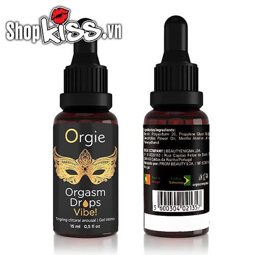  Bỏ sỉ Dung dịch kích thích khoái cảm Orgie Orgasm Drops Vibe giá sỉ