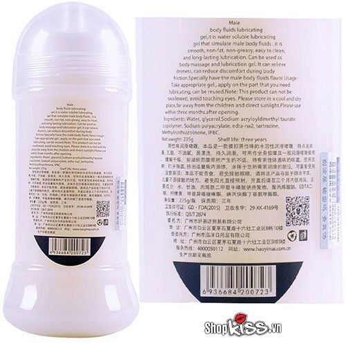  Bảng giá Gel bôi trơn hậu môn dạng tinh trùng Cokelife chính hãng