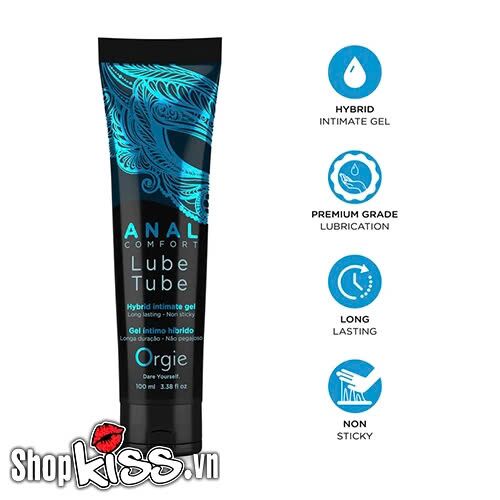  Kho sỉ Gel bôi trơn hậu môn cao cấp Orgie Lube Tube Anal Comfort hàng xách tay