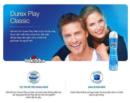  Nhập sỉ Gel bôi trơn Durex Play Classic 100ml chính hãng giá sỉ