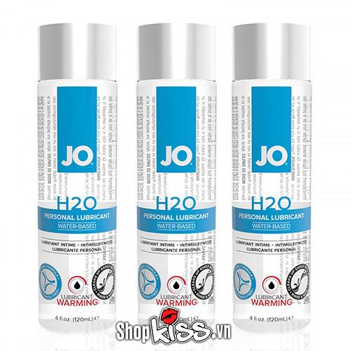  Thông tin Gel bôi trơn nóng gốc nước 120ml Jo H2O Warming giá sỉ