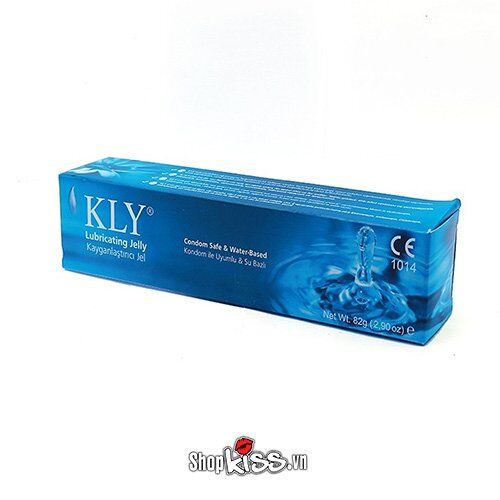Gel bôi trơn âm đạo KLY Jelly 82g gốc nước mượt mát an toàn dùng lâu Gel bôi trơn âm đạo KLY Jelly 82g gốc nước mượt mát an toàn dùng lâu