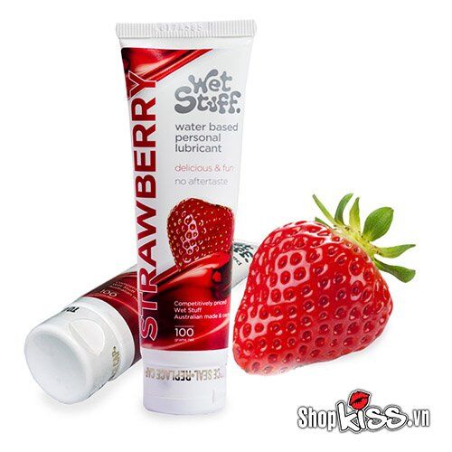  Giá sỉ Gel bôi trơn gốc nước hương dâu Wet Stuff Strawberry giá tốt