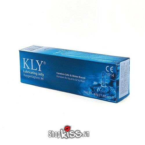 Gel bôi trơn gốc nước KLY Jelly 42g an toàn dịu nhẹ dễ sử dụng Gel bôi trơn gốc nước KLY Jelly 42g an toàn dịu nhẹ dễ sử dụng