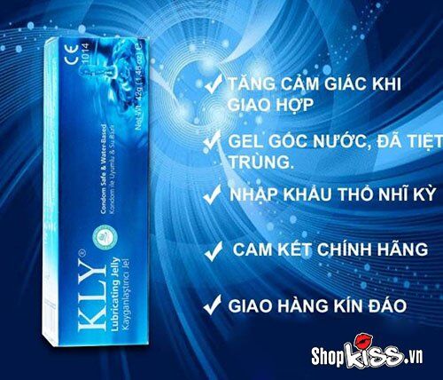 Kho sỉ Gel bôi trơn âm đạo gốc nước KLY Jelly 42g giá tốt