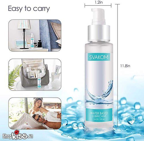 Cung cấp Gel bôi trơn âm đạo Svakom Water based lubricant 100ml chính hãng