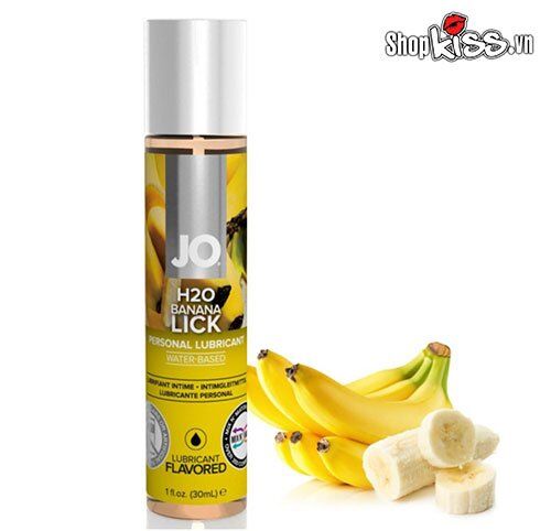  Bán Gel bôi trơn Mỹ JO H2O hương Cherry Burst – Banana Lick nếm được – 30ml giá sỉ