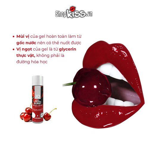  Bán Gel bôi trơn Mỹ JO H2O hương Cherry Burst – Banana Lick nếm được – 30ml giá sỉ