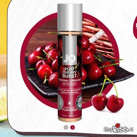  Bán Gel bôi trơn Mỹ JO H2O hương Cherry Burst – Banana Lick nếm được – 30ml giá sỉ