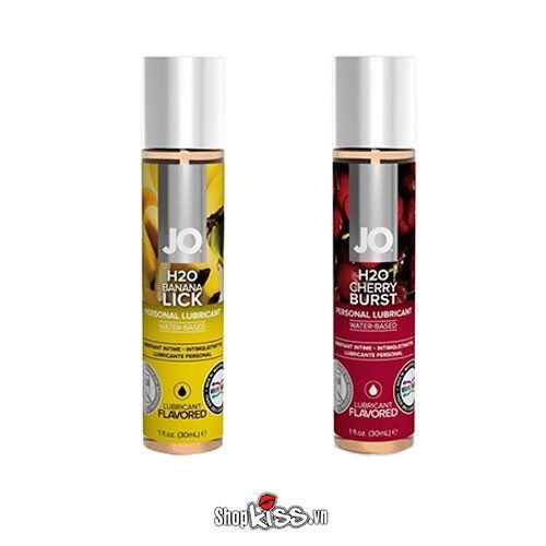  Bán Gel bôi trơn Mỹ JO H2O hương Cherry Burst – Banana Lick nếm được – 30ml giá sỉ