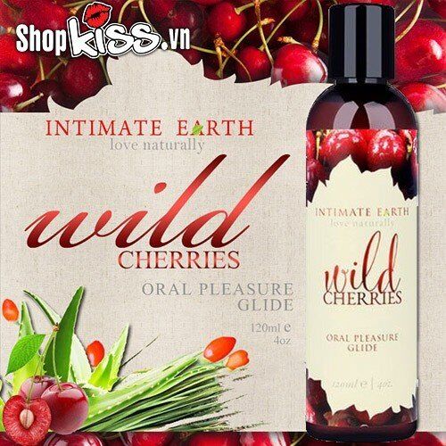  Thông tin Gel bôi trơn nếm được Intimate Earth Wild Cherries Oral Pleasure Glide 120ml giá sỉ