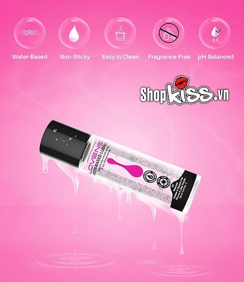  Thông tin Gel bôi trơn âm đạo Lovense Water Based Lubricant loại tốt