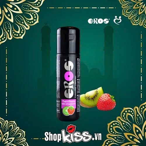  Phân phối Gel bôi trơn hương trái cây Kiwi Strawberry nếm được Eros Tasty Fruits – Dành cho Oral sex hàng mới về
