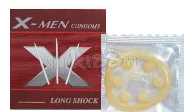 Bao cao su Xmen Bi tăng khoái cảm giúp nàng lên đỉnh nhanh