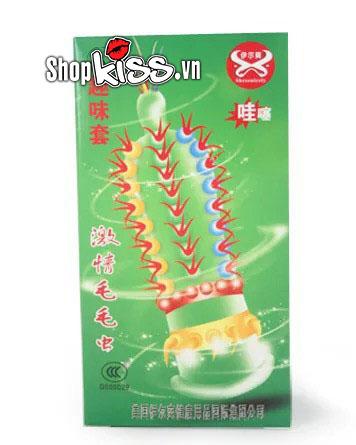  Bán Bao cao su siêu gân gai Super Gold Nhật – Hộp 2 cái giá sỉ