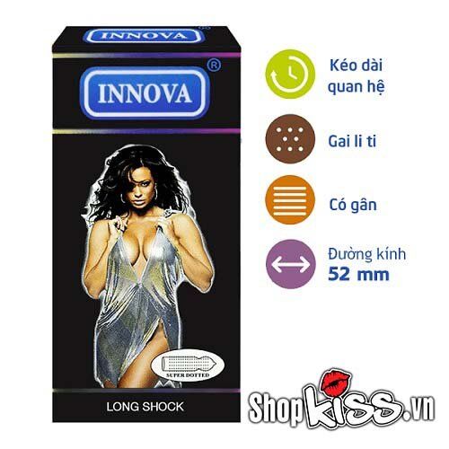  Nơi bán Bao cao su gai mịn Innova – Kéo dài quan hệ cao cấp