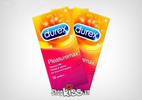  Kho sỉ Bao cao su gân gai Durex Pleasure Max chính hãng – Hộp 12 cái chính hãng