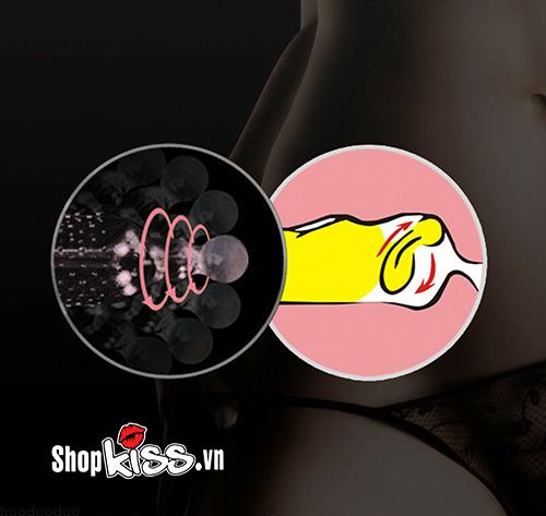 Bao cao su gai có viên bi lớn kích thích khoái cảm tối đa nữ Bao cao su gai có viên bi lớn kích thích khoái cảm tối đa nữ