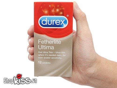  Kho sỉ Bao cao su siêu mỏng Durex Fertherlite Ultima – Hộp 12 cái loại tốt