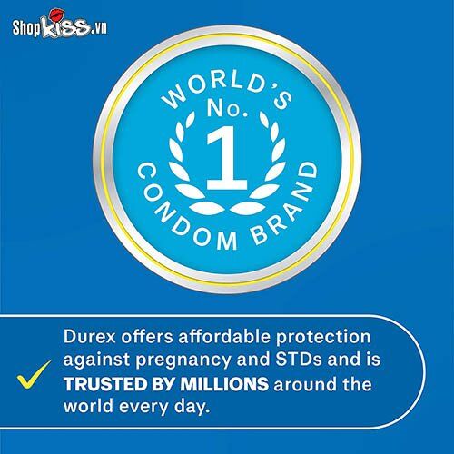  Cửa hàng bán Bao cao su Durex XXL size lớn – Hộp 12 cái mới nhất