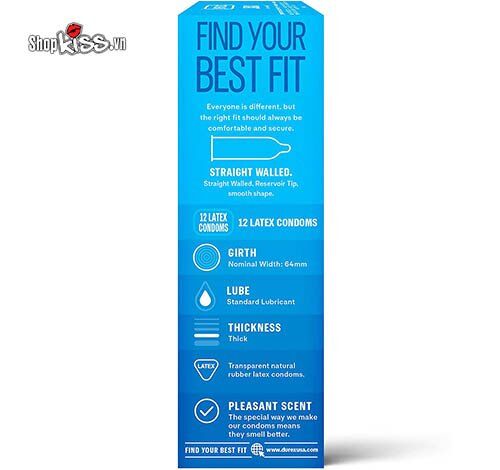  Cửa hàng bán Bao cao su Durex XXL size lớn – Hộp 12 cái mới nhất