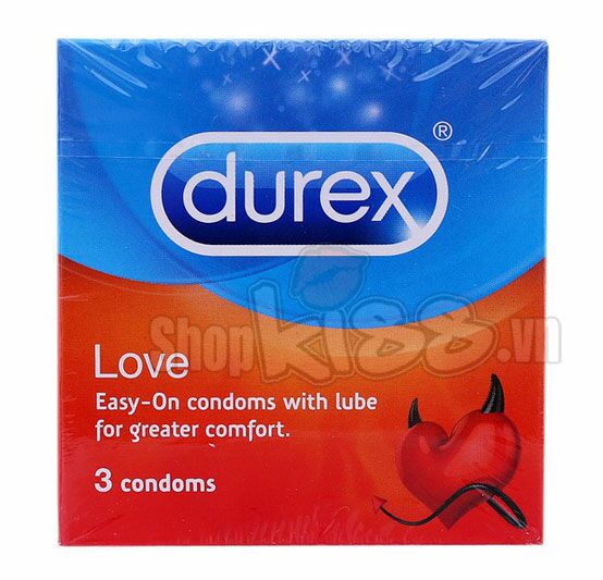  Đánh giá Bao cao su Durex Love kéo dài thời gian – Hộp 3 cái hàng mới về