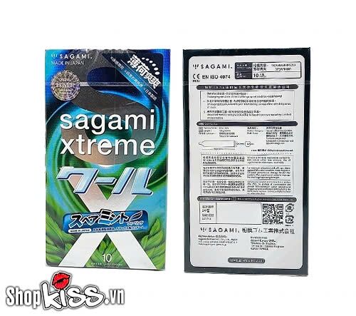  Bảng giá Bao cao su Sagami Xtreme Spearmint Hương Bạc Hà – Hộp 10 cái mới nhất