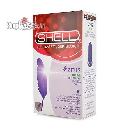  Bỏ sỉ Bao cao su Shell Zeus siêu mỏng mới nhất