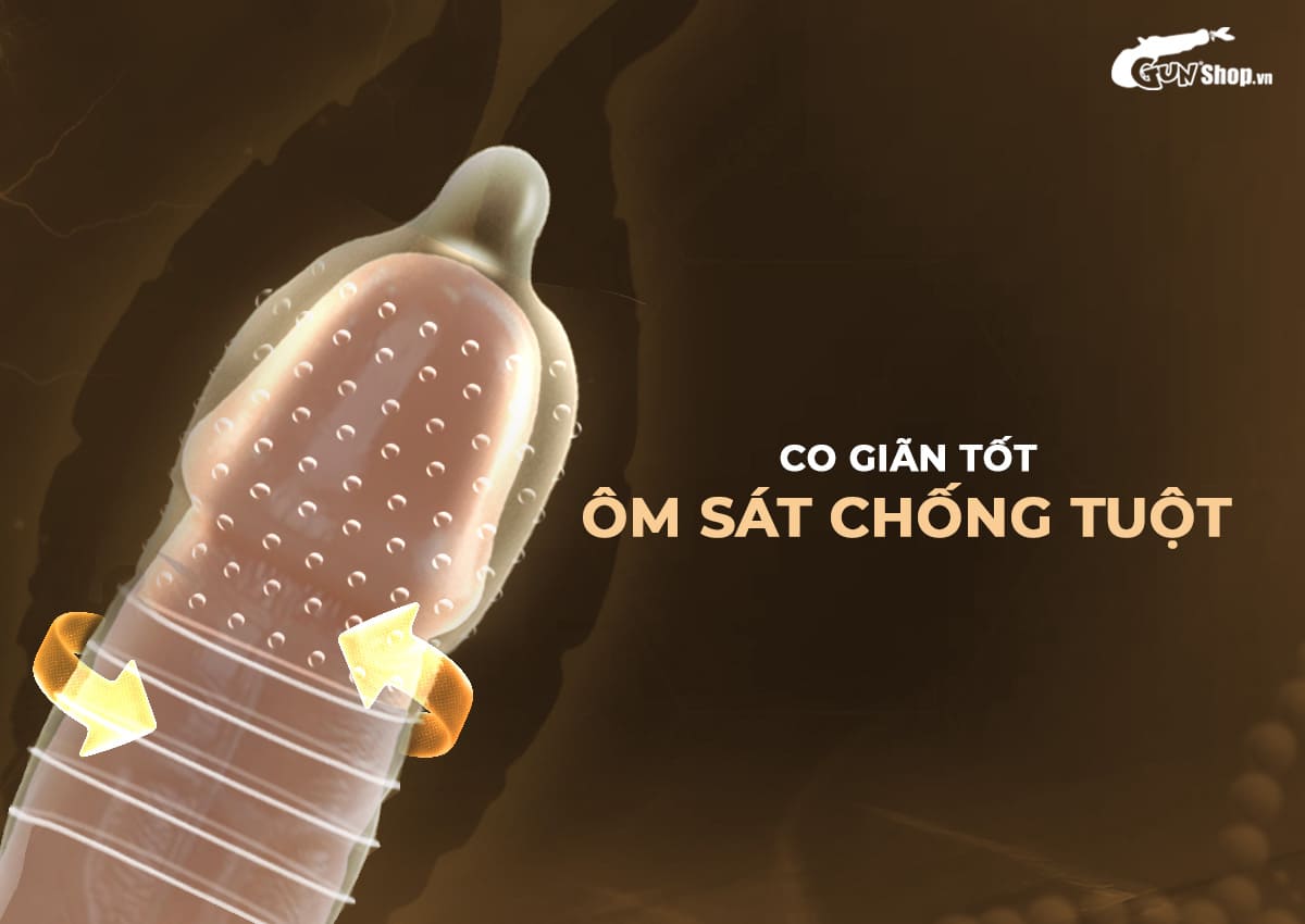  Review Bao cao su Shell Play Circle 6 tính năng - Hộp 10 cái + 1 vòng đeo kéo dài thời loại tốt