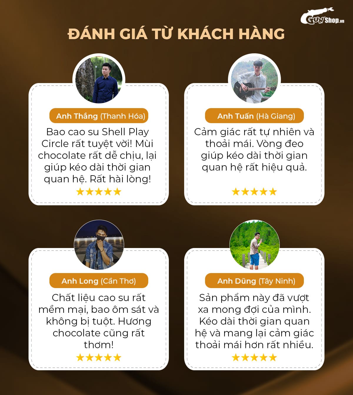  Review Bao cao su Shell Play Circle 6 tính năng - Hộp 10 cái + 1 vòng đeo kéo dài thời loại tốt