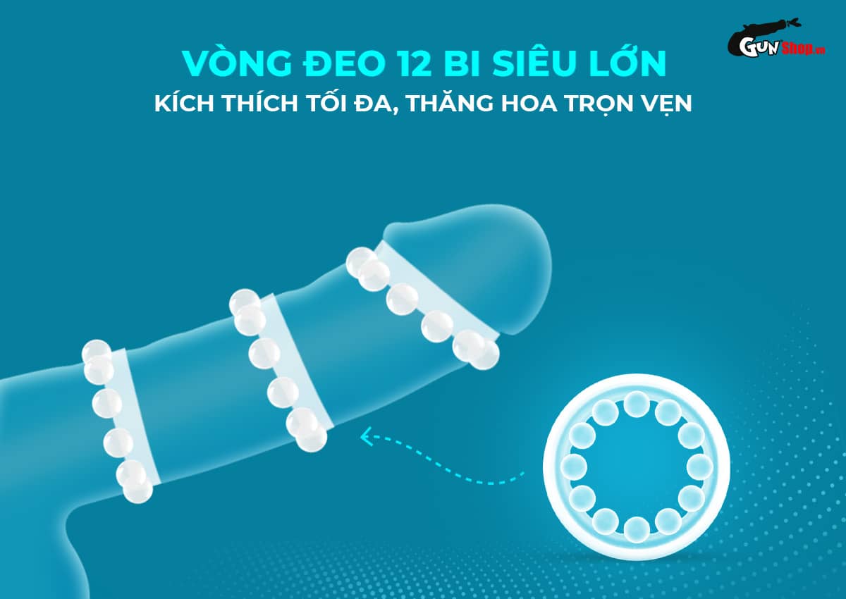  Review Bao cao su Shell Play Aura 6 tính năng - Hộp 10 cái + 5 vòng đeo kéo dài thời tốt nhất