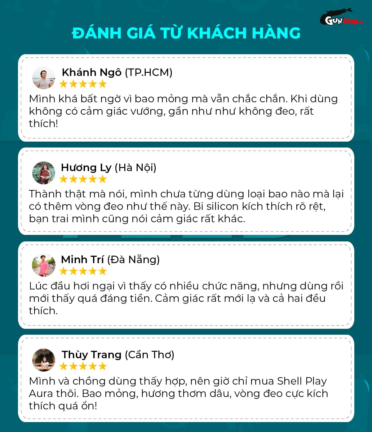  Review Bao cao su Shell Play Aura 6 tính năng - Hộp 10 cái + 5 vòng đeo kéo dài thời tốt nhất