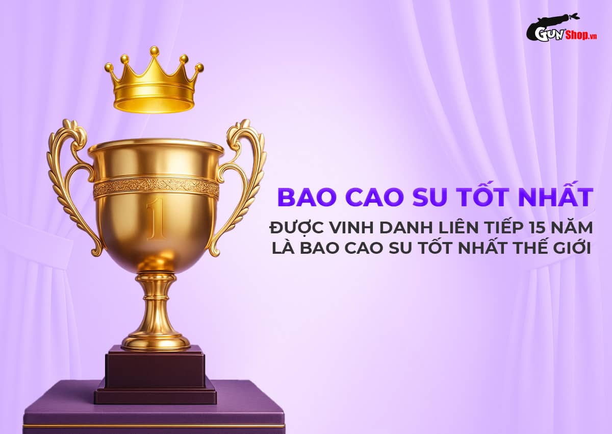  Mua Bao cao su Okamoto Crown - Siêu mỏng nhẹ và mềm mại - Hộp 10 cái hàng xách tay