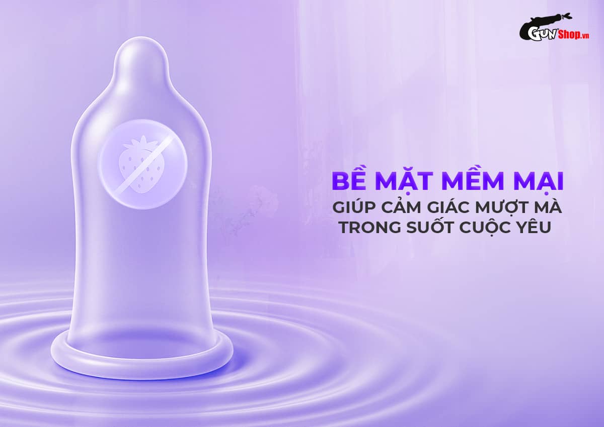  Mua Bao cao su Okamoto Crown - Siêu mỏng nhẹ và mềm mại - Hộp 10 cái hàng xách tay