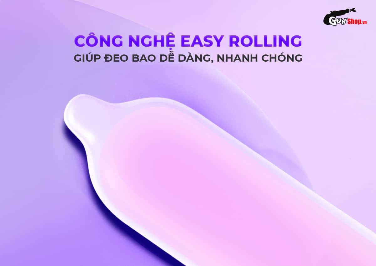  Mua Bao cao su Okamoto Crown - Siêu mỏng nhẹ và mềm mại - Hộp 10 cái hàng xách tay