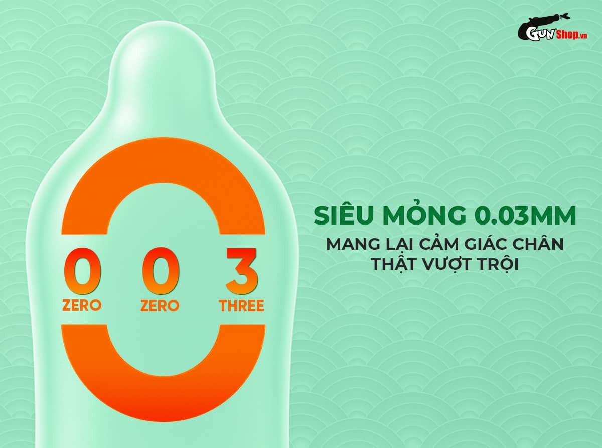  Cửa hàng bán Bao cao su Okamoto 0.03 Real Fit - Siêu mỏng co rút ôm sát - Hộp 3 cái tốt nhất