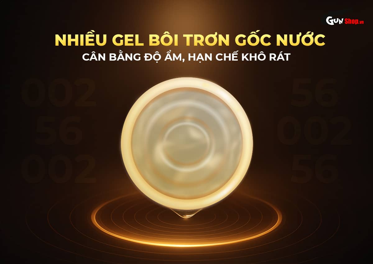 Cung cấp Bao cao su Okamoto 0.02 Hydro PU - Siêu mỏng truyền nhiệt nhanh - Hộp 3 cái hàng xách tay