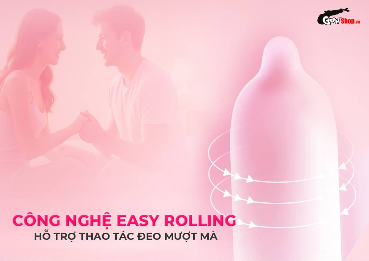  Cửa hàng bán Bao cao su Okamoto 0.03 Hyaluronic Acid - Siêu mỏng bôi trơn dưỡng ẩm - Hộp 3 cái mới nhất
