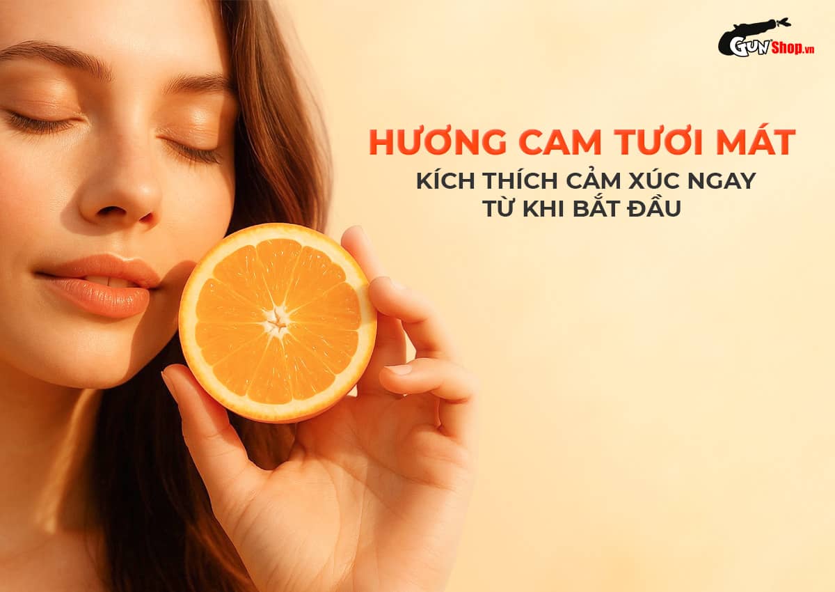  Nhập sỉ Bao cao su Okamoto Skinless Skin Orange Super Lubricative - Hương cam - Hộp 10 cái giá sỉ