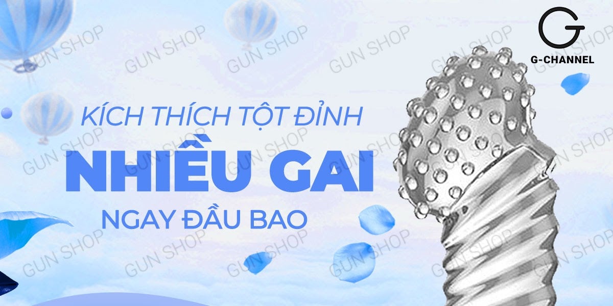  Bảng giá Bao cao su ngón tay dài Aichao G-spot 2 - Gai nổi lớn - Hộp 1 cái giá rẻ