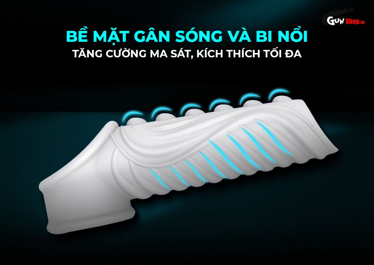 Bao cao su Shelly Play Parker hở quy đầu kích thích cực khoái