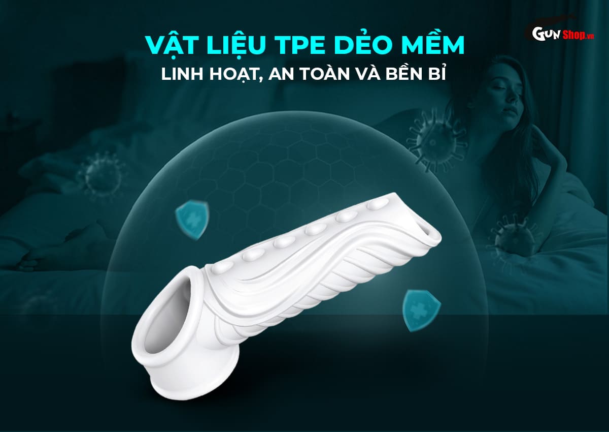 Bao cao su Shelly Play Parker hở quy đầu kích thích cực khoái