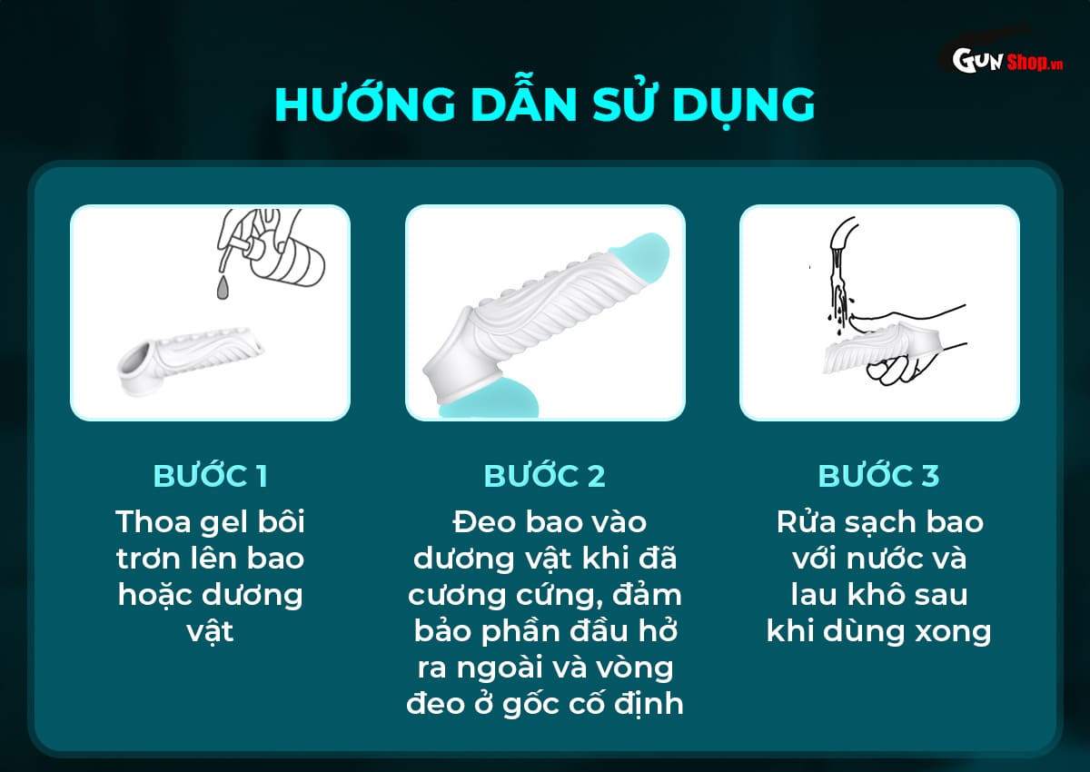 Bao cao su Shelly Play Parker hở quy đầu kích thích cực khoái