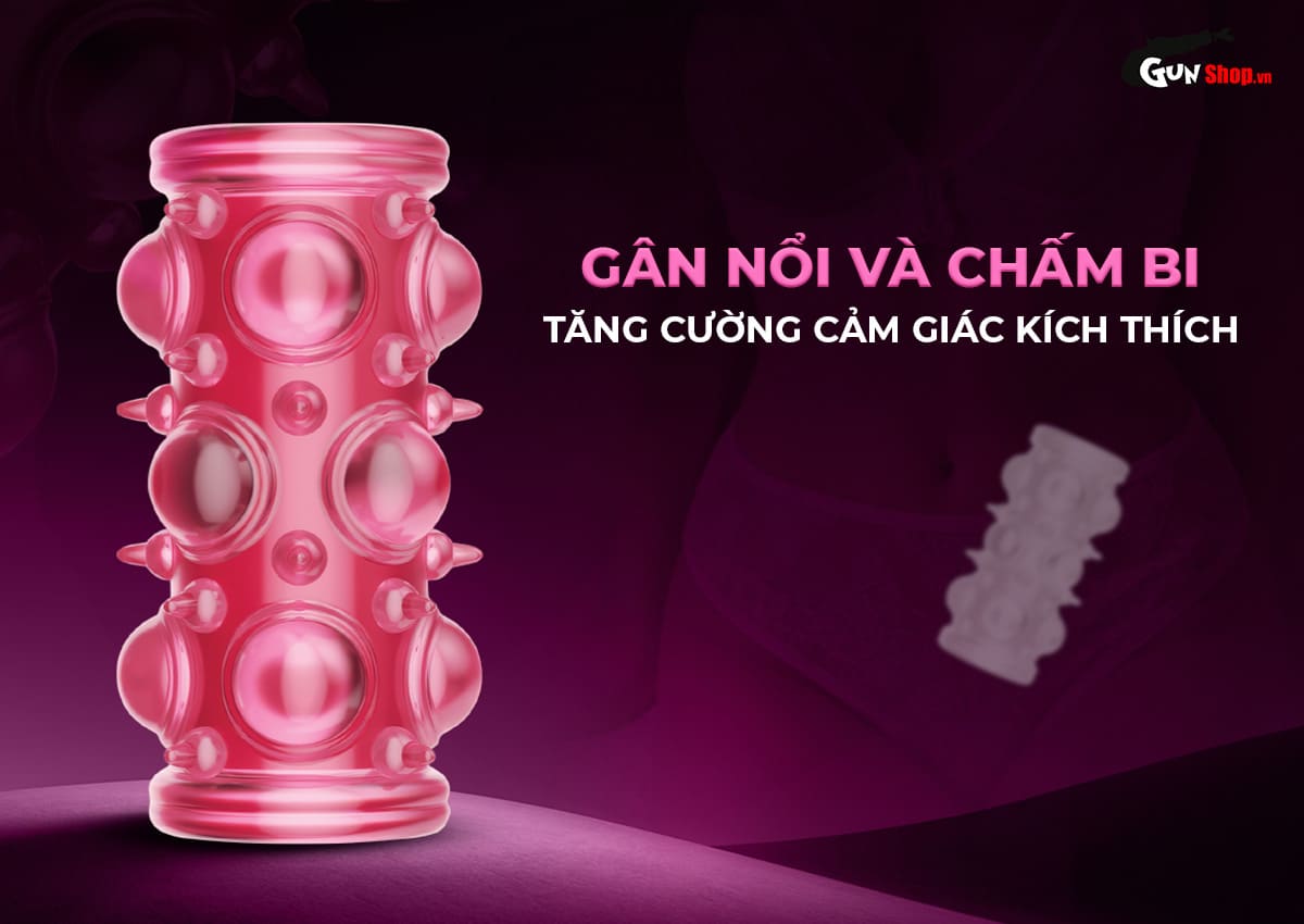 Bao cao su khúc Shelly Play Sensory tăng khoái cảm an toàn