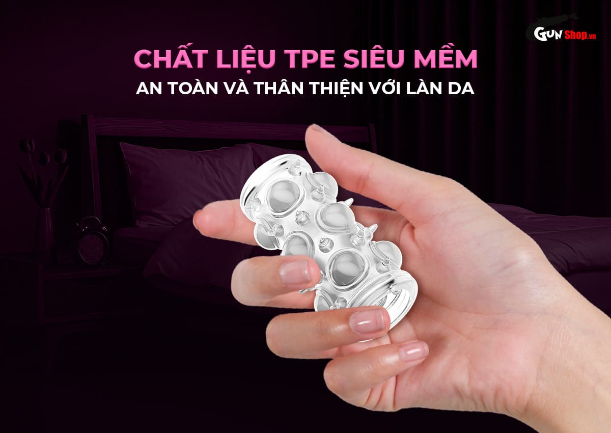 Bao cao su khúc Shelly Play Sensory tăng khoái cảm an toàn Bao cao su khúc Shelly Play Sensory tăng khoái cảm an toàn