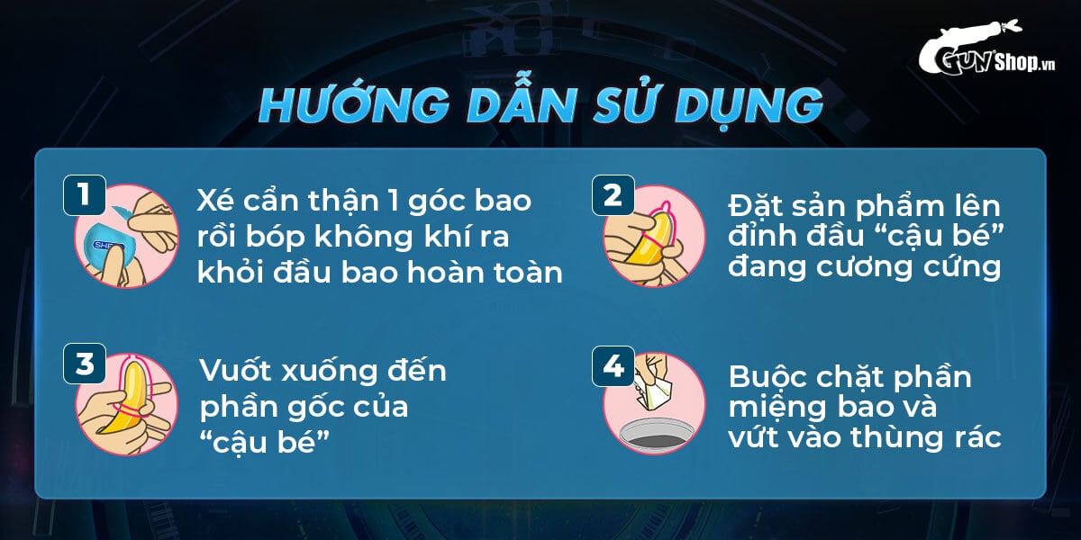 Ropockon Bảo Bình Mỏng 0.03mm Hương Dâu Hộp 12 Cái Siêu Mỏng An Toàn