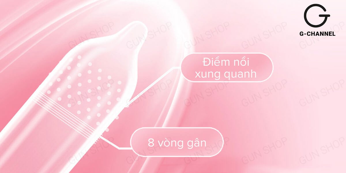  Bỏ sỉ Bao cao su Up To Top 4 In Love - Kéo dài thời gian - Hộp 12 cái mới nhất