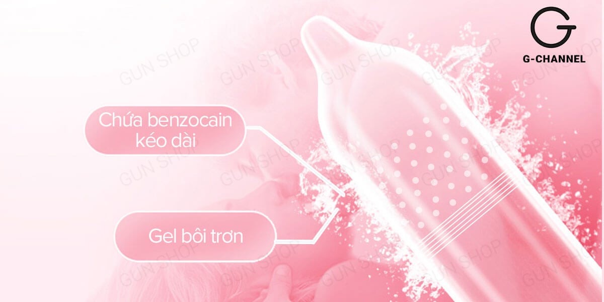  Bỏ sỉ Bao cao su Up To Top 4 In Love - Kéo dài thời gian - Hộp 12 cái mới nhất