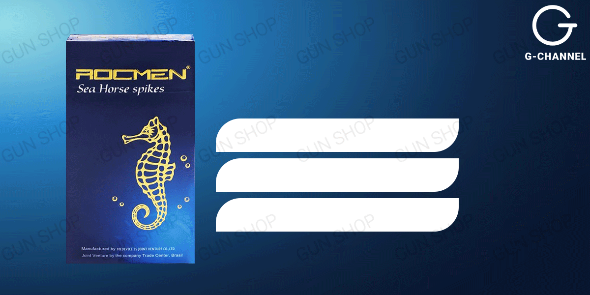 Đánh giá Bao cao su Rocmen Sea Horse Spikes - Kéo dài thời gian - Hộp 10 cái tốt nhất Đánh giá Bao cao su Rocmen Sea Horse Spikes - Kéo dài thời gian - Hộp 10 cái tốt nhất