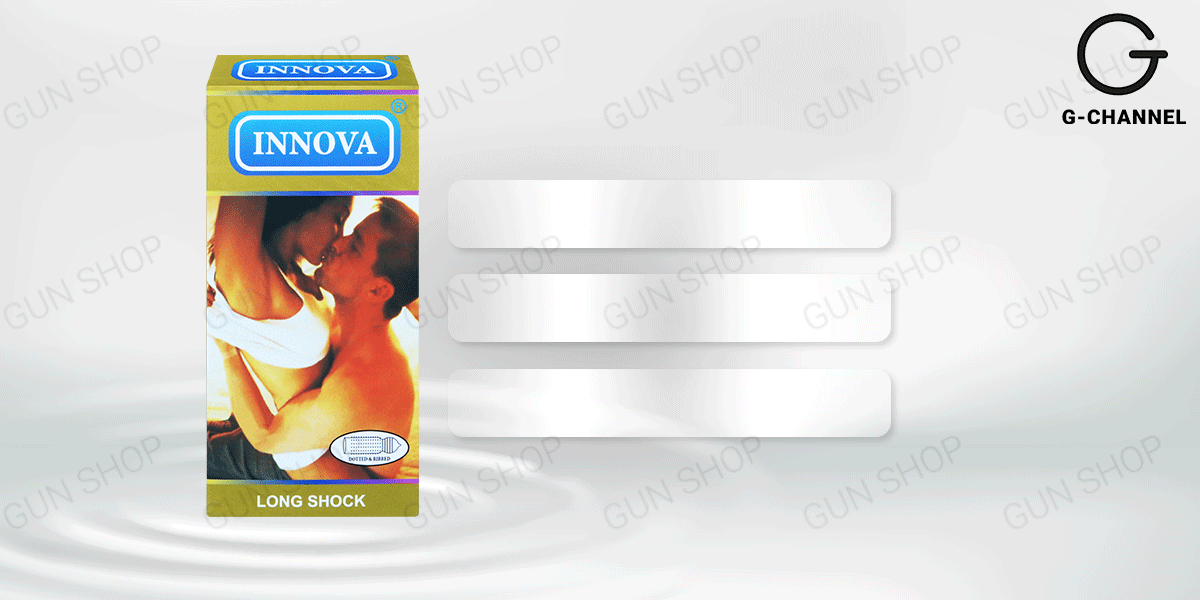  Giá sỉ Bao cao su Innova Vàng - Kéo dài thời gian - Hộp 12 cái giá rẻ